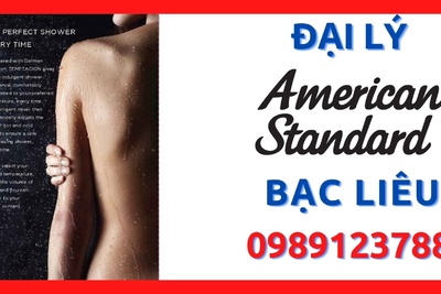 Đại lý thiết bị vệ sinh American Standard giá tốt nhất Bạc Liêu