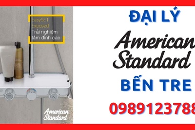 Đại lý thiết bị vệ sinh American Standard giá tốt nhất Bến Tre