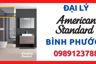 Đại lý thiết bị vệ sinh American Standard giá tốt nhất Bình Phước