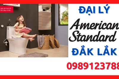Đại lý thiết bị vệ sinh American Standard giá tốt nhất Đắk Lắk