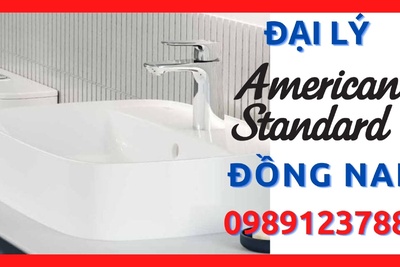 Đại lý thiết bị vệ sinh American Standard giá tốt nhất Đồng Nai