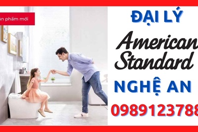 Đại lý thiết bị vệ sinh American Standard giá tốt nhất Nghệ An
