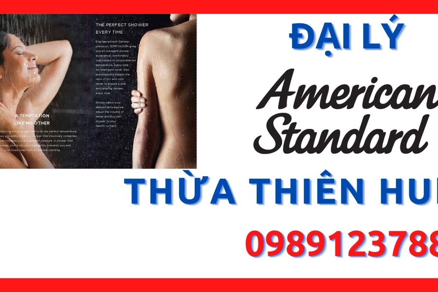 Đại lý thiết bị vệ sinh American Standard giá tốt nhất Thừa Thiên Huế
