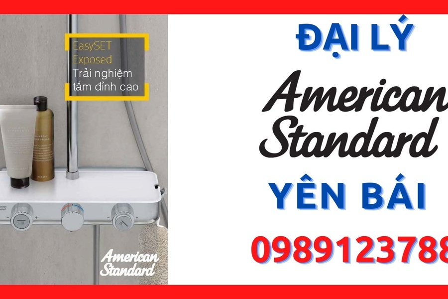 Đại lý thiết bị vệ sinh American Standard giá tốt nhất Yên Bái