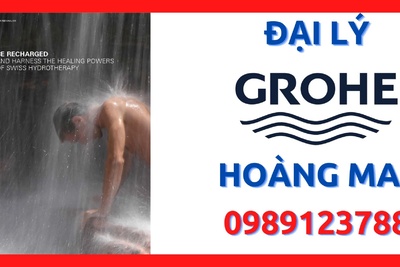 Đại lý thiết bị vệ sinh Grohe chính hãng tại quận Hoàng Mai, Hà Nội