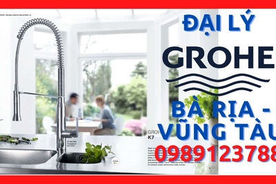 Đại lý ủy quyền cấp 1 thiết bị vệ sinh Grohe chính hãng tại Bà Rịa Vũng Tàu