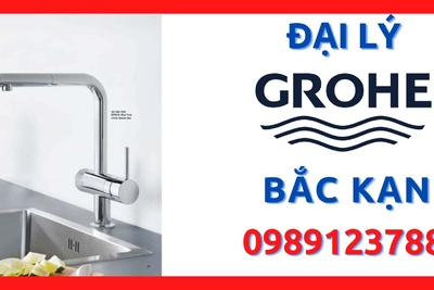 Đại lý ủy quyền cấp 1 thiết bị vệ sinh Grohe chính hãng tại Bắc Kạn