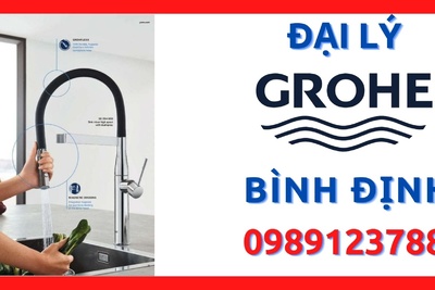 Đại lý ủy quyền cấp 1 thiết bị vệ sinh Grohe chính hãng tại Bình Định