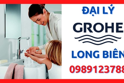 Đại lý thiết bị vệ sinh Grohe chính hãng tại quận Long Biên, Hà Nội