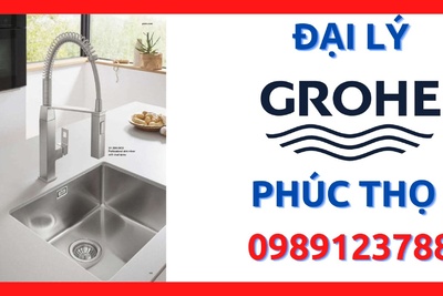 Đại lý thiết bị vệ sinh Grohe chính hãng tại huyện Phúc Thọ, Hà Nội