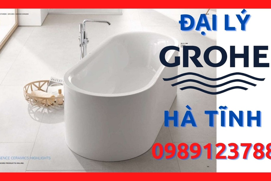 Đại lý ủy quyền cấp 1 thiết bị vệ sinh Grohe chính hãng tại Hà Tĩnh