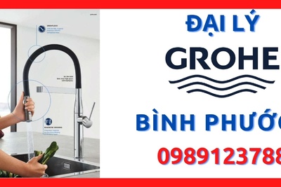 Đại lý ủy quyền cấp 1 thiết bị vệ sinh Grohe chính hãng tại Bình Phước