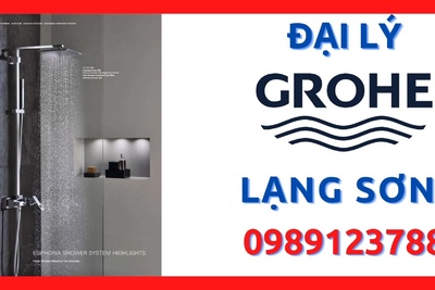 Đại lý ủy quyền cấp 1 thiết bị vệ sinh Grohe chính hãng tại Lạng Sơn