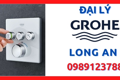 Đại lý ủy quyền cấp 1 thiết bị vệ sinh Grohe chính hãng tại Long An