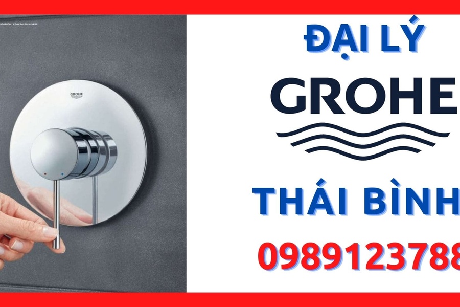 Đại lý ủy quyền cấp 1 thiết bị vệ sinh Grohe tại Thái Bình