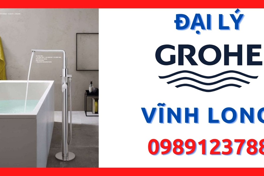 Đại lý ủy quyền cấp 1 thiết bị vệ sinh Grohe tại Vĩnh Long