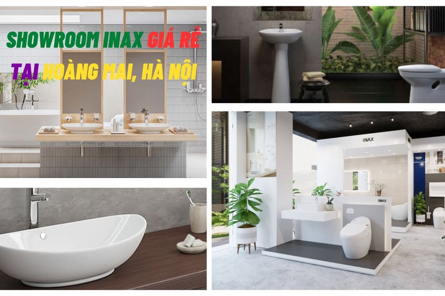 Showroom inax giá rẻ tại Hoàng Mai, Hà Nội