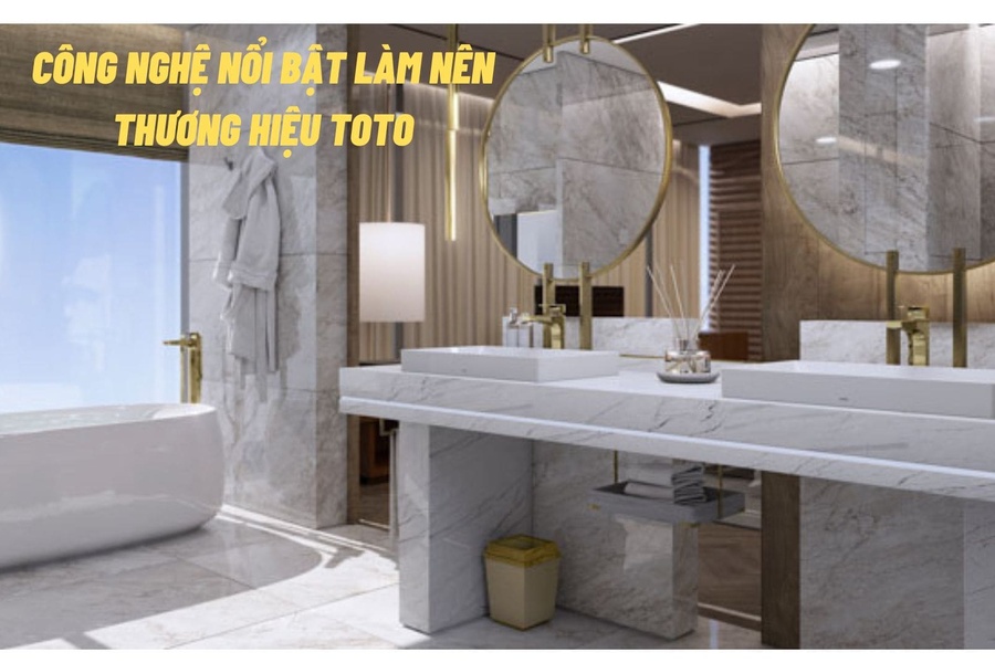 Thiết bị vệ sinh Toto của nước nào? Công nghệ nổi bật làm nên thương hiệu