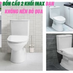 Top bồn cầu 2 khối Inax bạn không nên bỏ qua