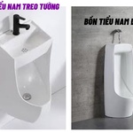 Lựa chọn bồn tiểu nam treo tường hay bồn tiểu đặt sàn cho gia đình