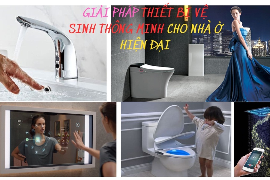Giải Pháp Thiết Bị Vệ Sinh Thông Minh Cho Nhà Ở Hiện Đại