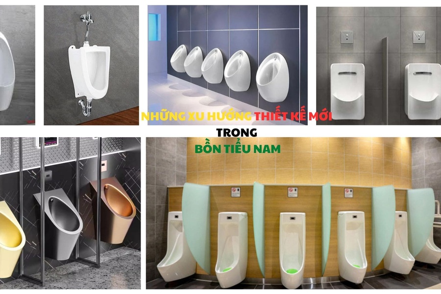 Những Xu Hướng Thiết Kế Mới trong Bồn Tiểu Nam