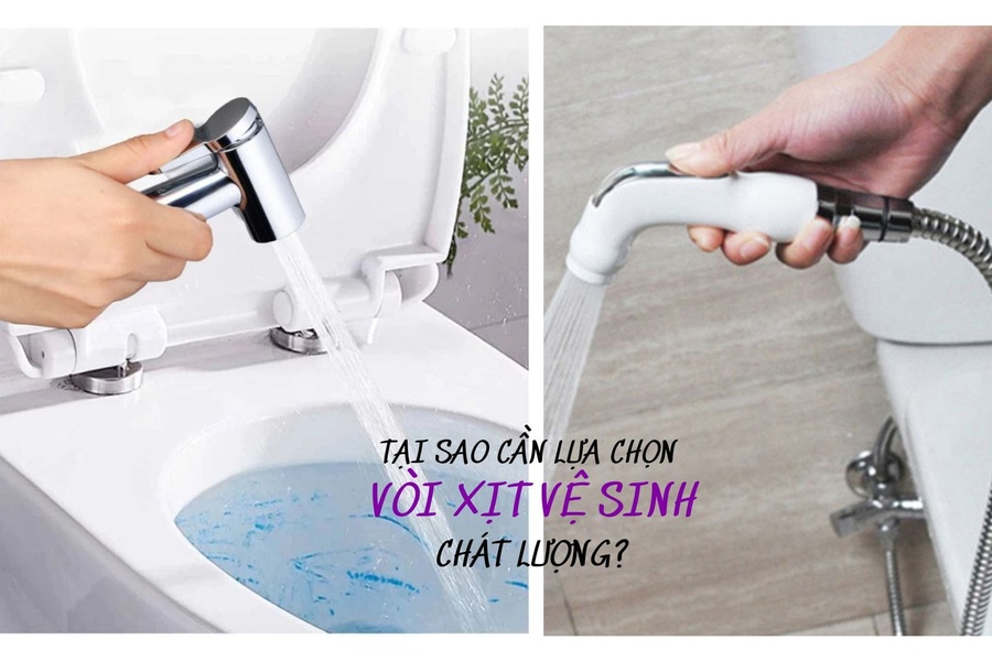 Tại sao cần lựa chọn vòi xị vệ sinh chất lượng? Hướng dẫn chọn đúng