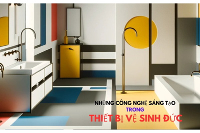 Những Công Nghệ Sáng Tạo trong Thiết Bị Vệ Sinh Đức