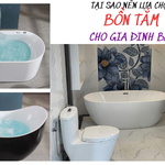 Tại sao nên lựa chọn bồn tắm cho gia đình bạn?
