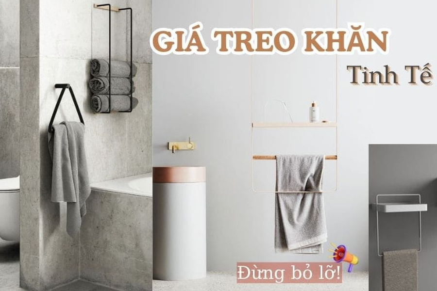 Phòng Tắm Sang Trọng Với Giá Treo Khăn Tắm Tinh Tế - Đừng Bỏ Lỡ!