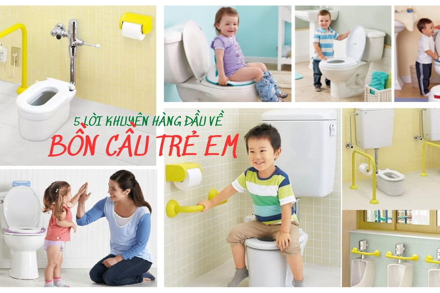 5 Lời Khuyên Hàng Đầu Cho Việc Lắp Đặt Bồn Cầu Trẻ Em