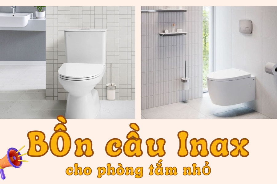 Tại Sao Bồn Cầu Inax Là Sự Lựa Chọn Tốt Nhất Cho Phòng Tắm Nhỏ