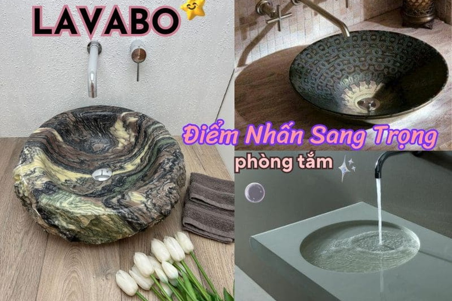 Lavabo - Điểm Nhấn Sang Trọng Cho Không Gian Nhà Tắm