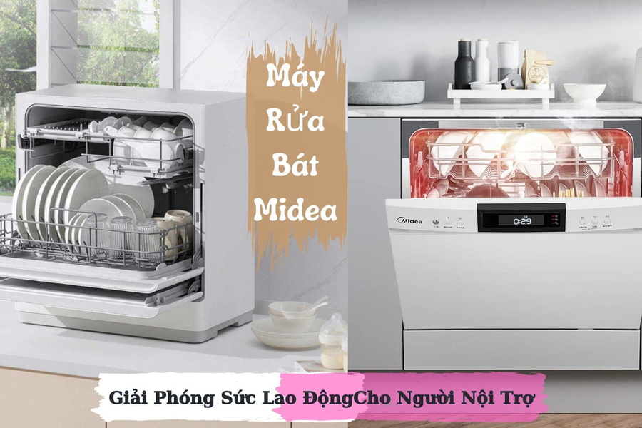Giải Phóng Sức Lao Động Cho Người Nội Trợ Với Máy Rửa Bát Midea