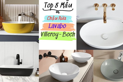 Top 8 Mẫu Chậu Rửa Lavabo Villeroy-Boch Nổi Bật