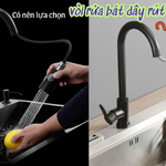 Có nên lựa chọn vòi rửa bát dây rút cho gia đình?