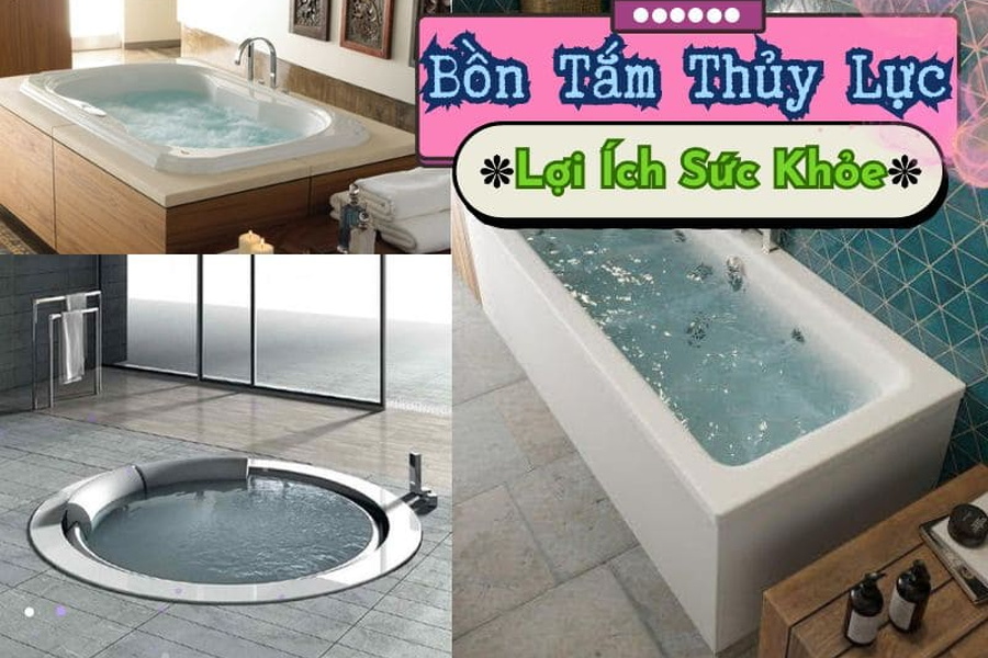 Lợi Ích Sức Khỏe Bất Ngờ Từ Việc Sử Dụng Bồn Tắm Thủy Lực