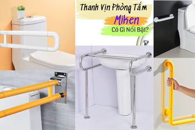 Thanh Vịn Phòng Tắm Miken Có Gì Nổi Bật?