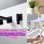 Ưu Điểm Nổi Bật Của Vòi Chậu Âm Tường Miken