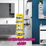 Nên chọn tủ chậu Caesar có kích thước như thế nào?