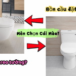 Bồn Cầu Đặt Sàn Và Bồn Cầu Treo Tường: Nên Chọn Cái Nào?