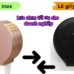 Lô giấy công nghiệp nhựa vs inox: Lựa chọn tối ưu cho doanh nghiệp