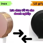 Lô giấy công nghiệp nhựa vs inox: Lựa chọn tối ưu cho doanh nghiệp