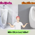 Bồn Tiểu Nam Treo Tường vs Bồn Tiểu Nam Đặt Sàn: Nên Chọn Loại Nào?