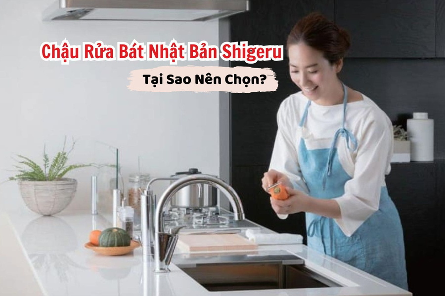 Chậu Rửa Bát Nhật Bản Shigeru: Tại Sao Nên Chọn?