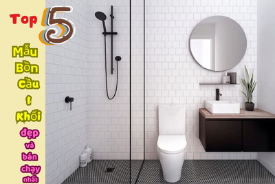 Top 5 Mẫu Bồn Cầu 1 Khối Đẹp Và Bán Chạy