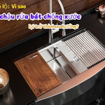 Hé lộ: Vì sao chậu rửa bát chống xước lại trở thành xu hướng?