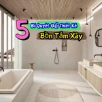 5 Bí Quyết Để Thiết Kế Bồn Tắm Xây Hoàn Hảo