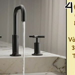 4 Điều Cần Biết Về Vòi Chậu 3 Chân Trước Khi Mua