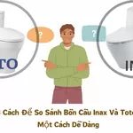3 Cách Để So Sánh Bồn Cầu Inax Và Toto Một Cách Dễ Dàng